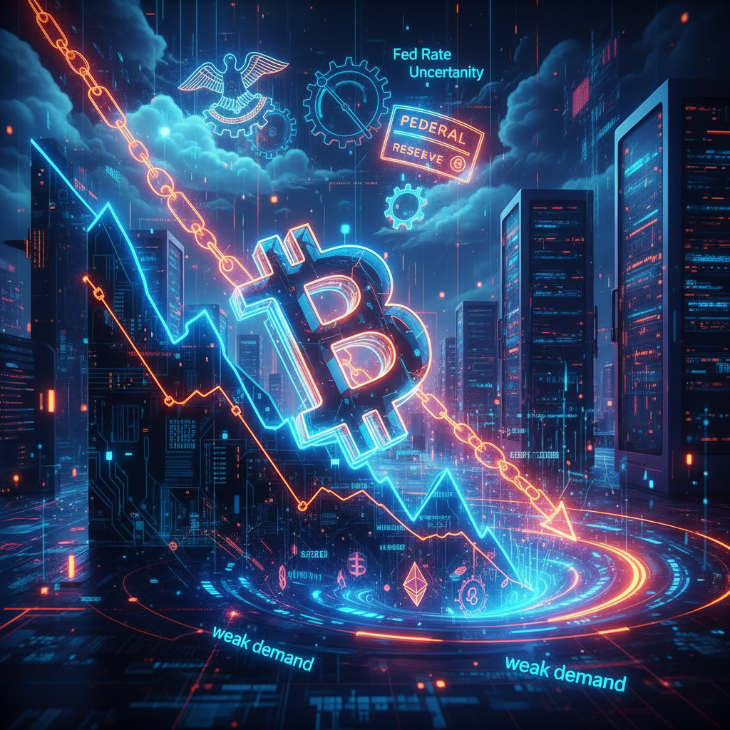 Bitcoin's $70K Slide: On-Chain Data Signals Weak Demand Amid Fed Rate Uncertainty