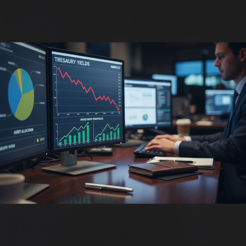 Treasury Yields Drop: What March 27th's Snapshot Means for Your Money