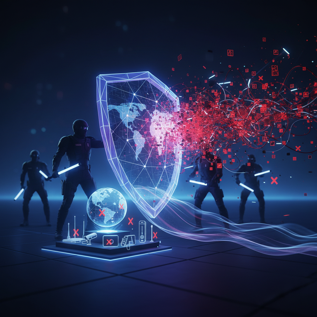 Global Law Enforcement Disrupts Massive IoT Botnet Threat