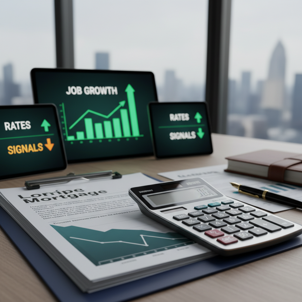 Mortgage Rates Dip, But Jobs Data Signals Future Hikes