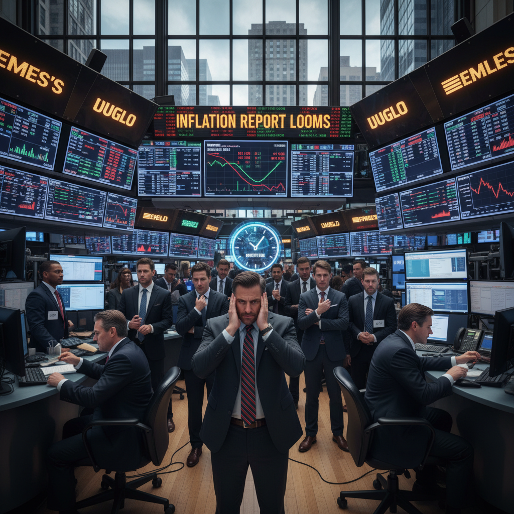Inflation Report Looms: Bond Traders Brace for Potential Losses
