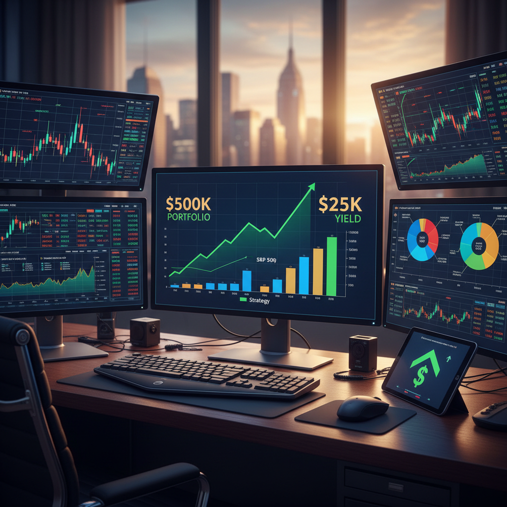 Dividend Strategy: $500K Portfolio Yields $25K, Beats S&P 500