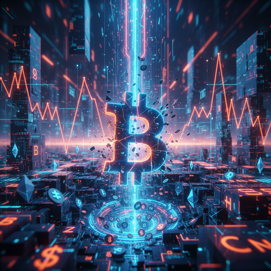 Bitcoin Plunges, $1.7 Billion Crypto Bets Liquidated Amid Volatility