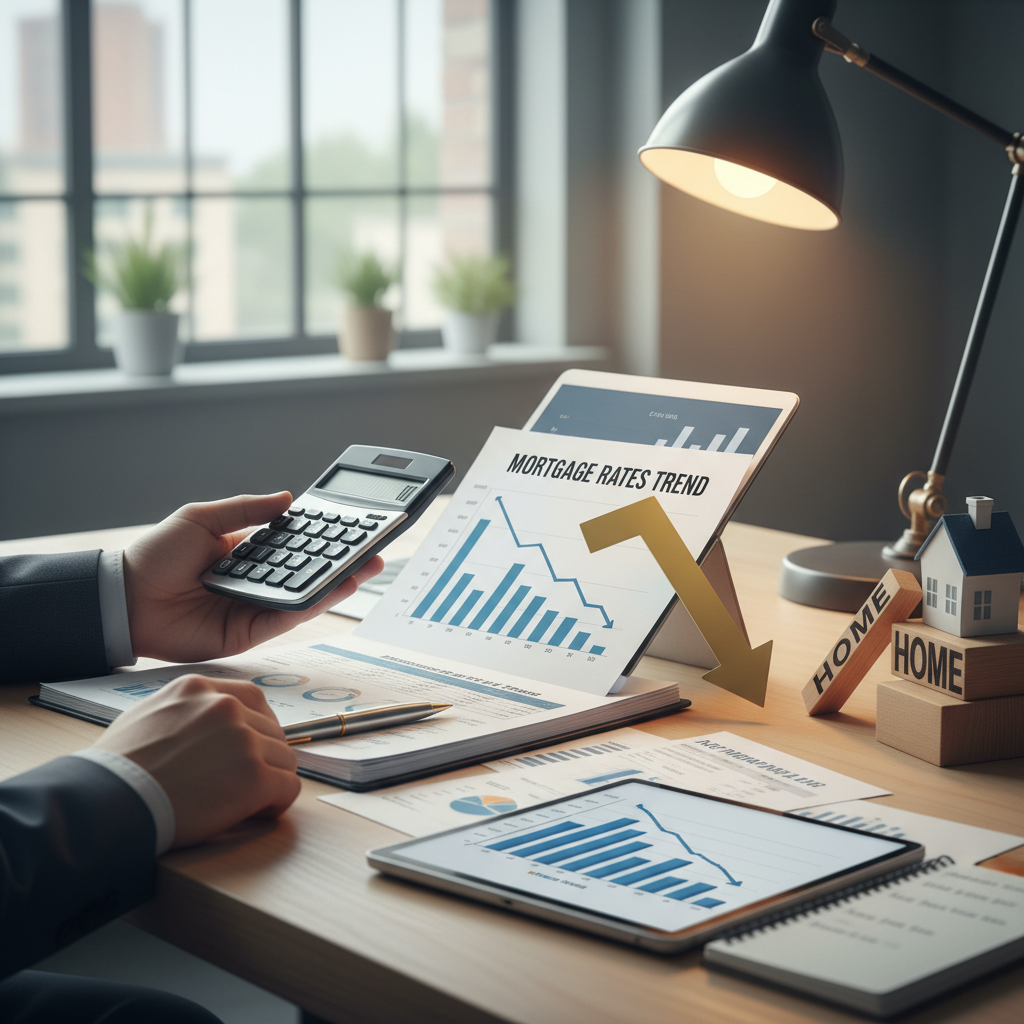 Mortgage Rates Trend Down: What it Means for Your Home