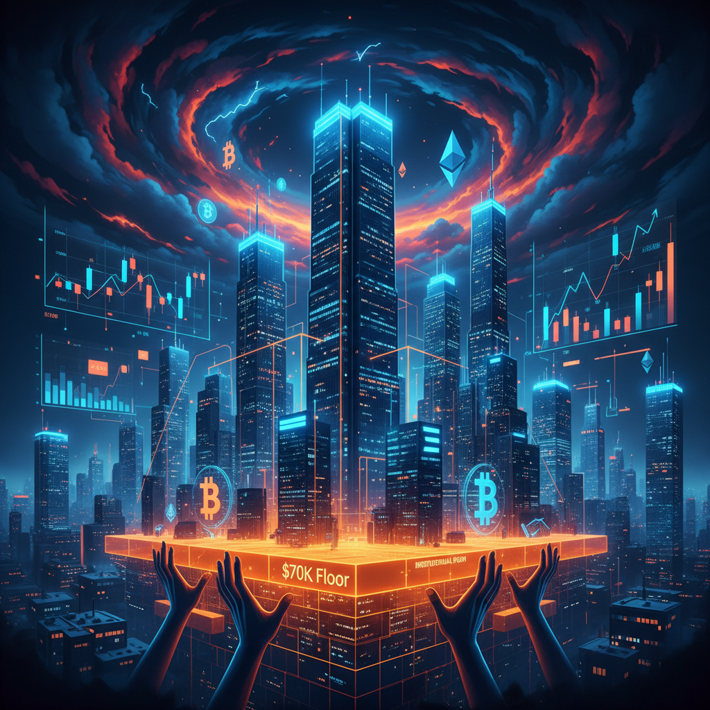 Bitcoin's $70K Floor: Institutional Push Meets Global Risks