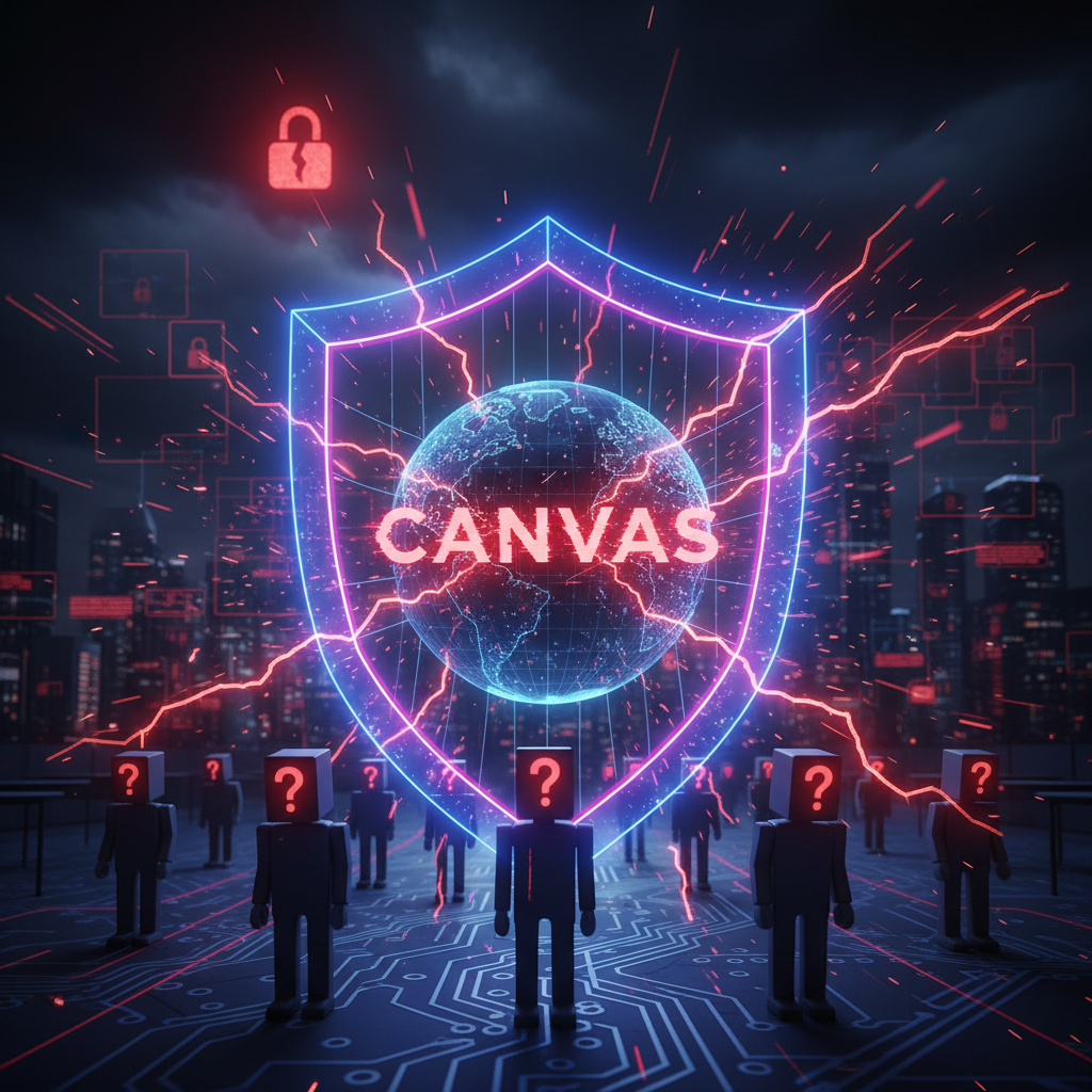 Canvas Cyberattack Halts Education, Threatens Data Nationwide