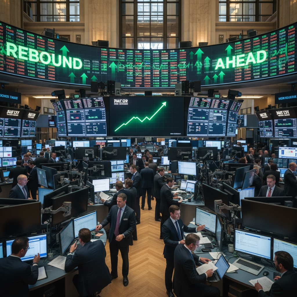 US Stocks Rebound Ahead of Key Economic Data Week