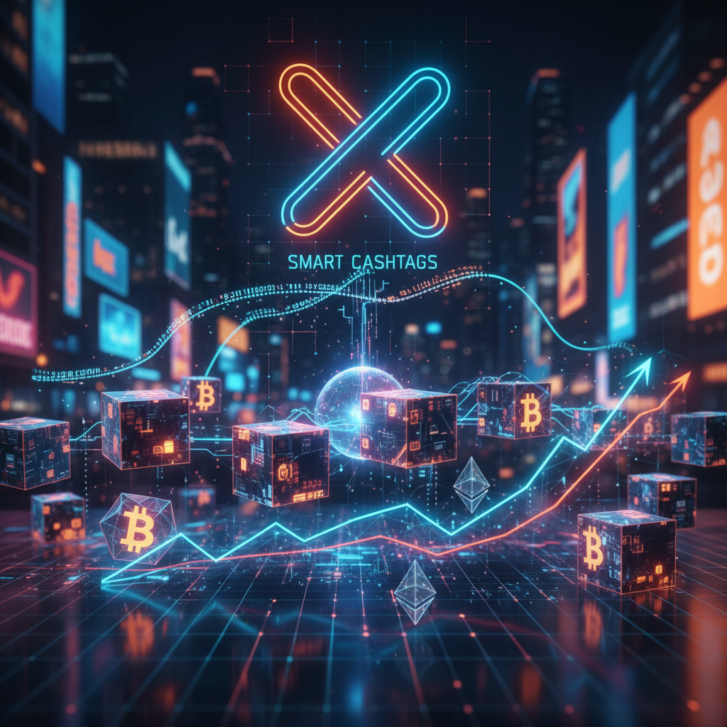 X to Launch 'Smart Cashtags' for Real-Time Crypto Data