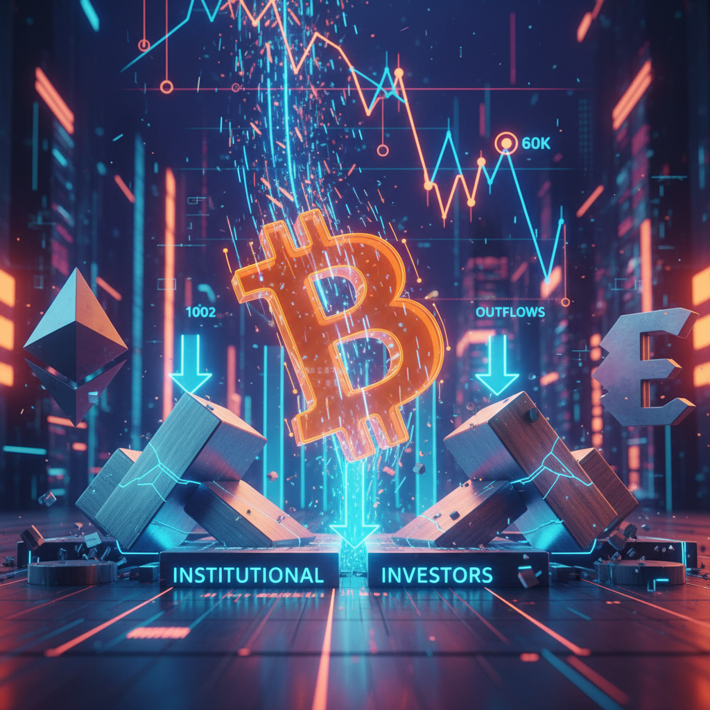 Bitcoin's $60K Dip: Institutional Sentiment Flips with ETF Outflows