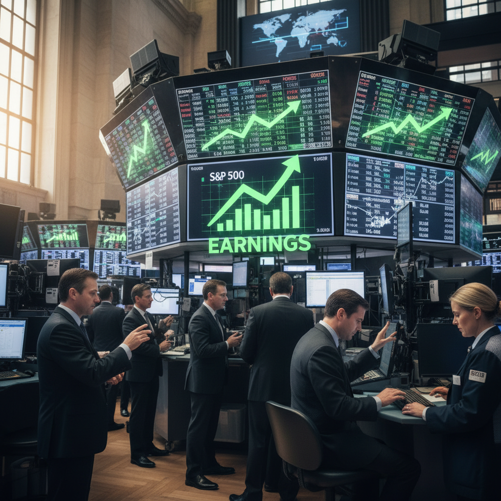 Strong Earnings Bolster S&P 500 Amid Geopolitical Tensions