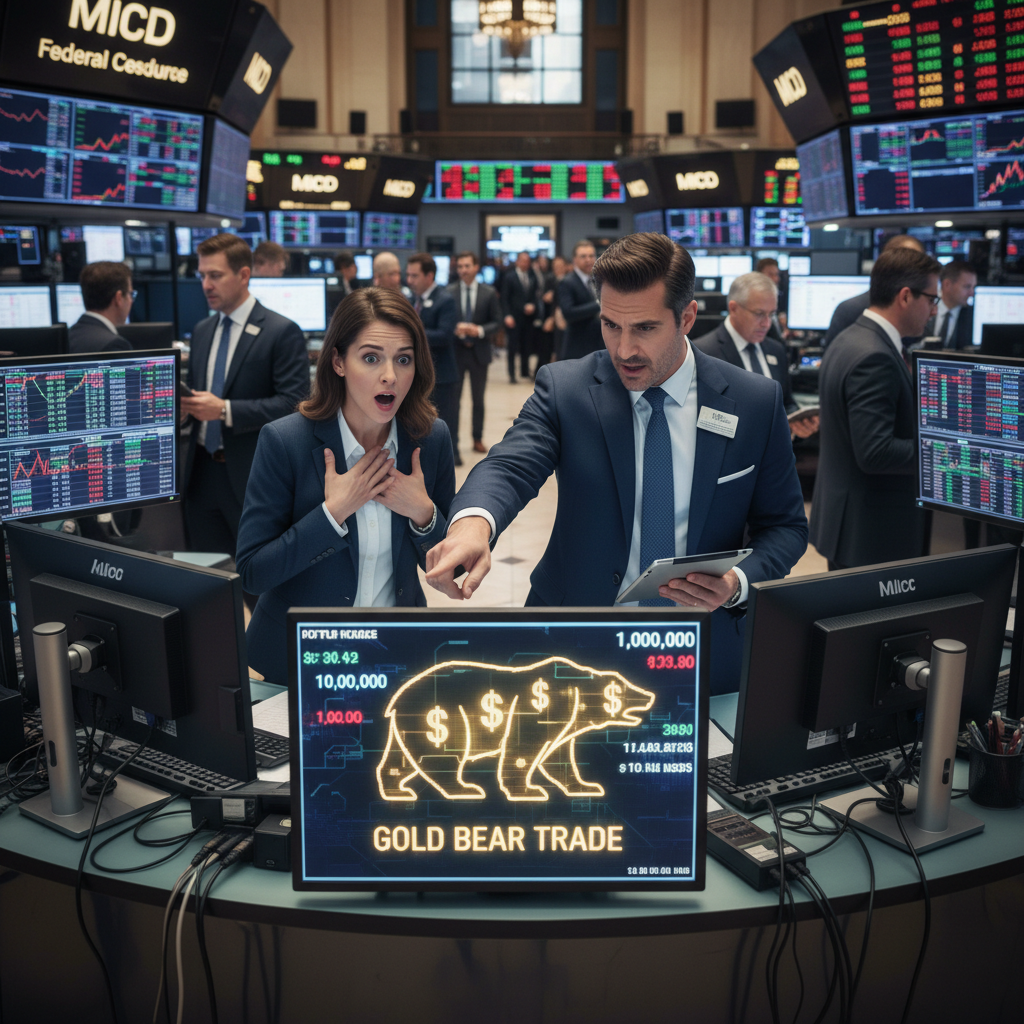 Million-Dollar Gold Bear Trade Surfaces Before Fed Decision