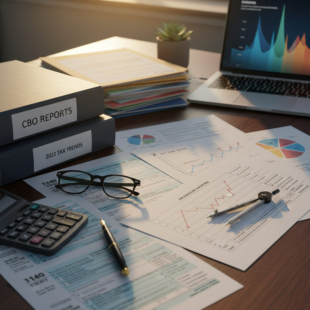 CBO Reveals 2022 Tax Trends: Progressive System Endures, Relief Wanes