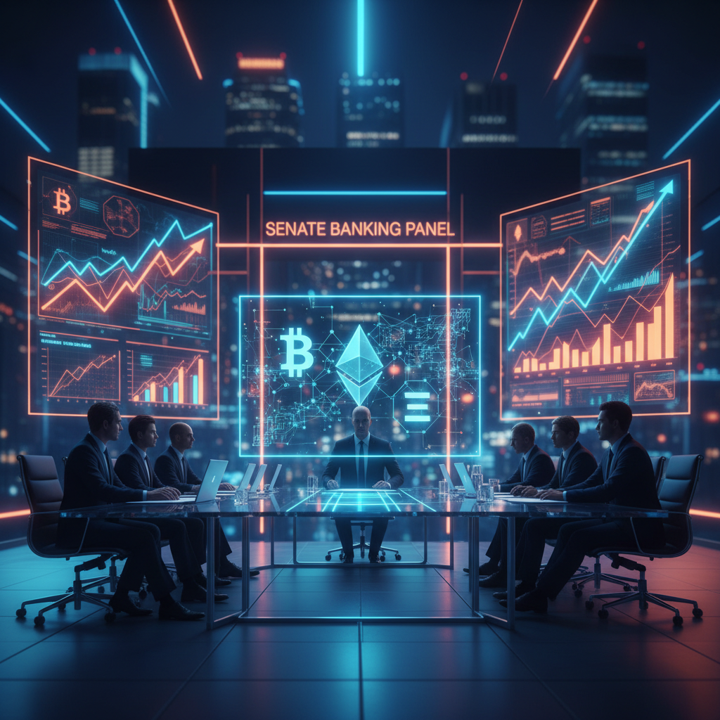 US Senate Banking Panel Eyes April for Crypto Market Structure Bill