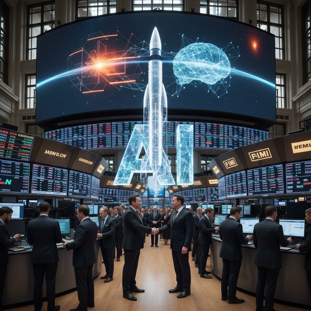 Musk's SpaceX Merger Aims for $1.25T AI Colossus