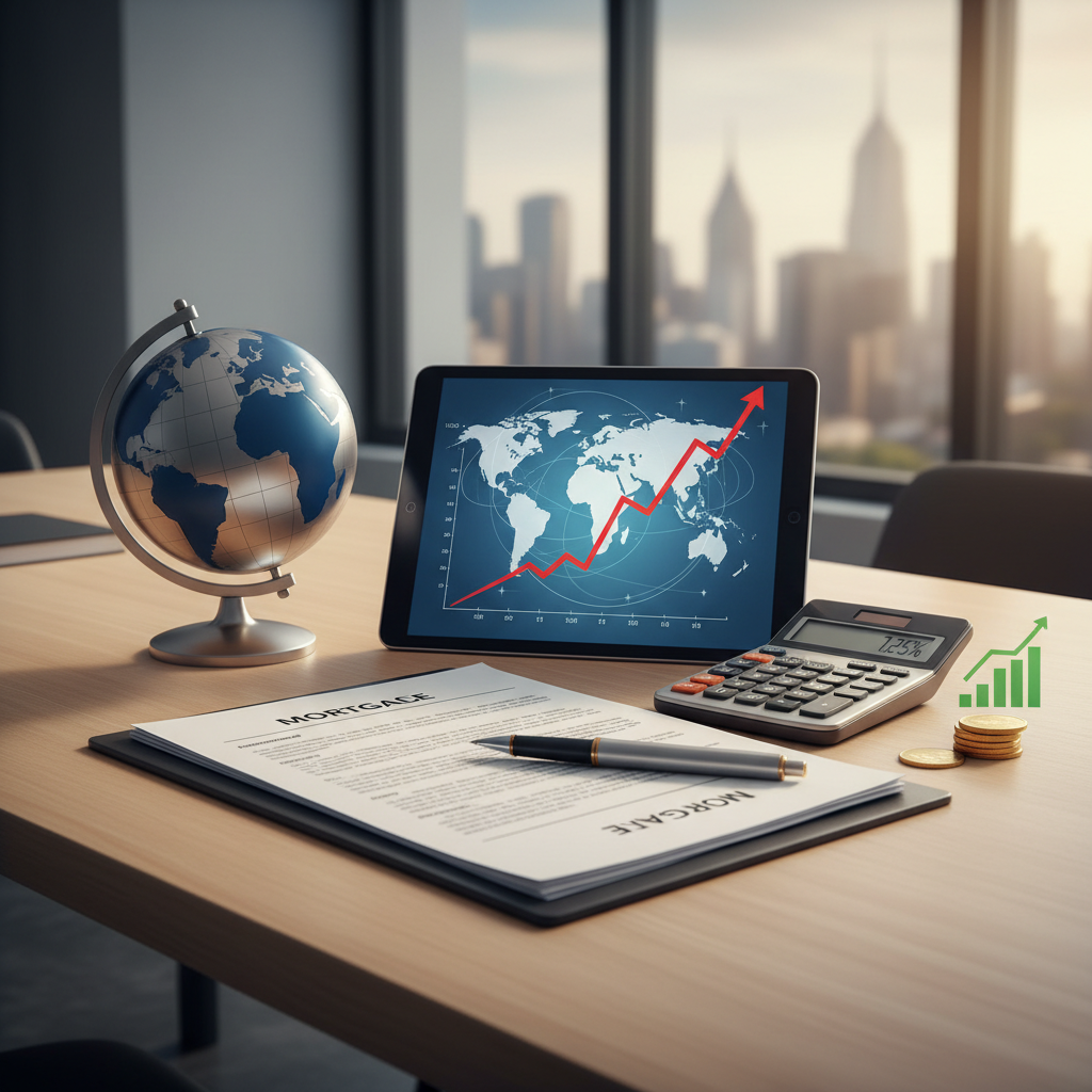 Mortgage Rates Edge Up Amid Geopolitical Concerns