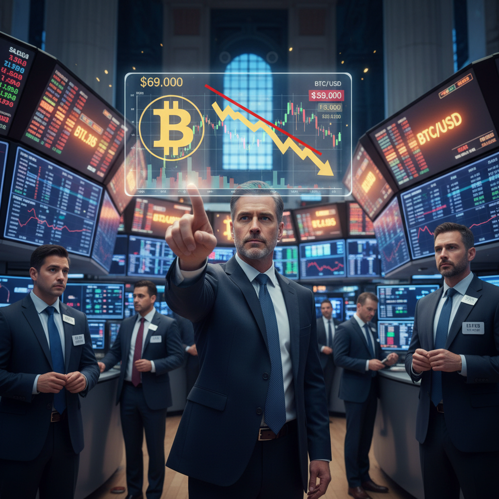 Bitcoin Warning: Analyst Claims $69,000 Overvalued, Crash Predicted
