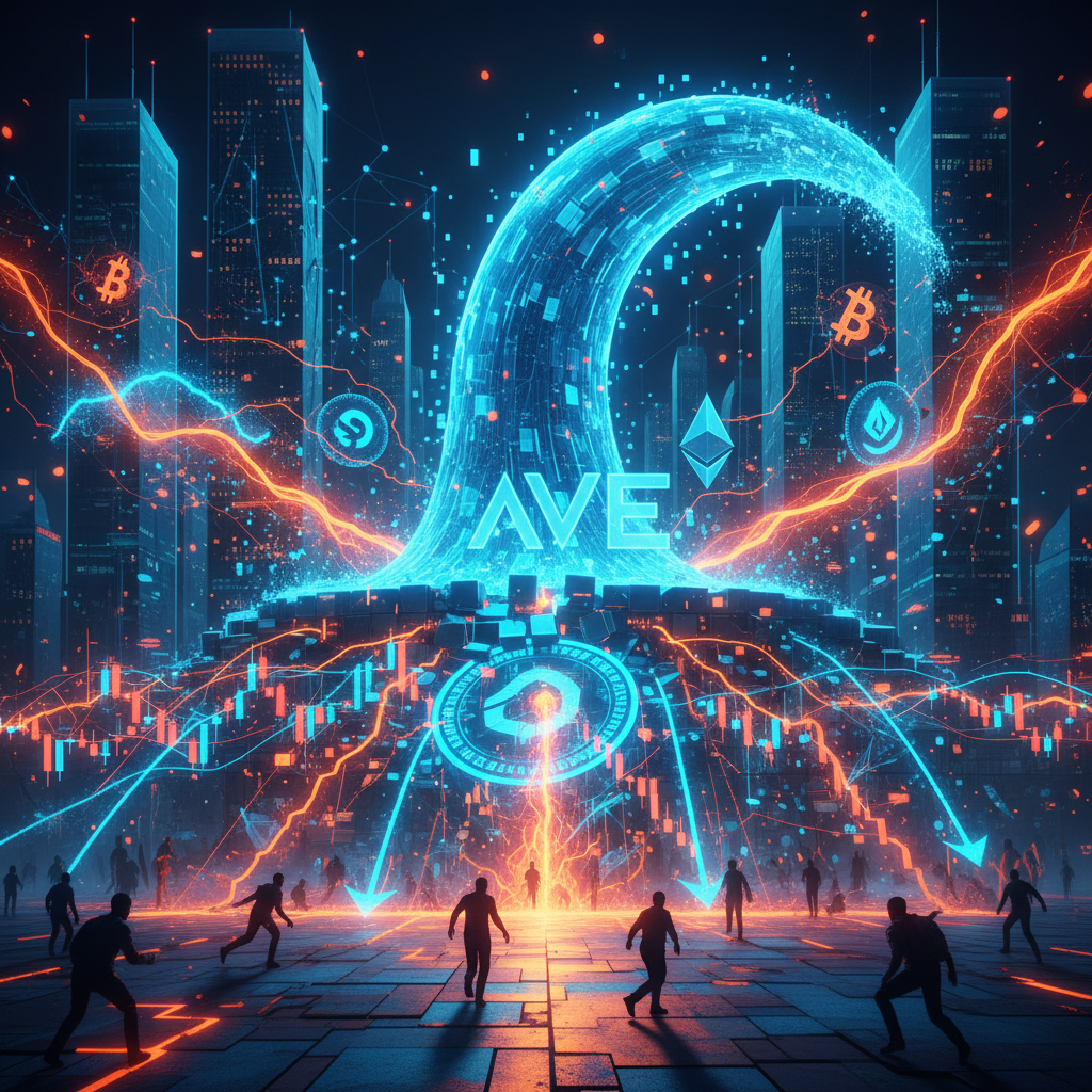 Aave Hit by $8B Withdrawal Wave Amid DeFi Contagion Fears